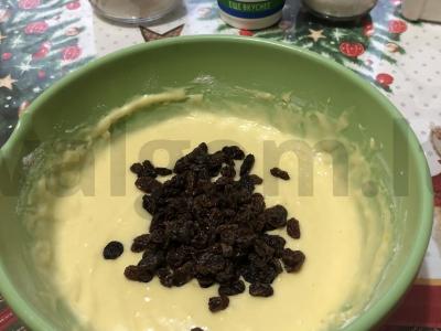 Grietinės pyragas su razinomis Žingsnis 7