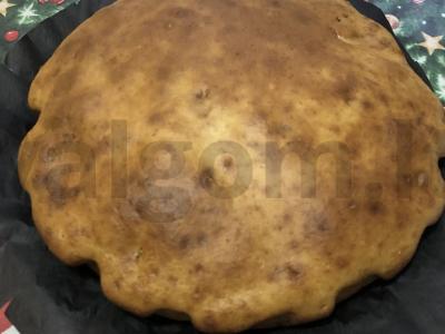 Grietinės pyragas su razinomis Žingsnis 9