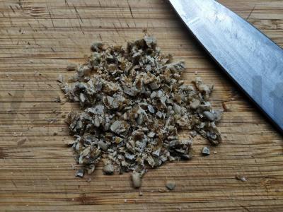 Šokoladinis ledas su sėklomis Žingsnis 1