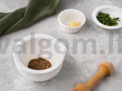 Bulvių ir lęšių troškinys su faršu Žingsnis 2