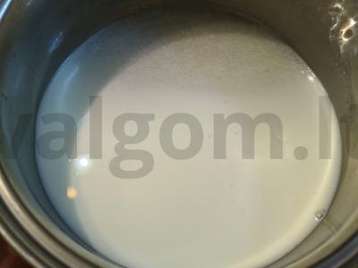 Keksiukai „Bulvė“ su likieriumi Žingsnis 2