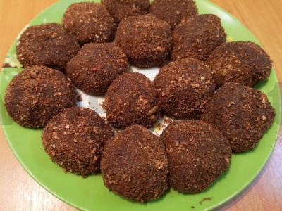 Keksiukai „Bulvė“ su likieriumi pagrindine nuotrauka