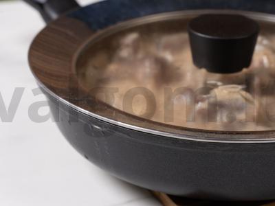 Kalakutienos kepenėlės grietinėje Žingsnis 12