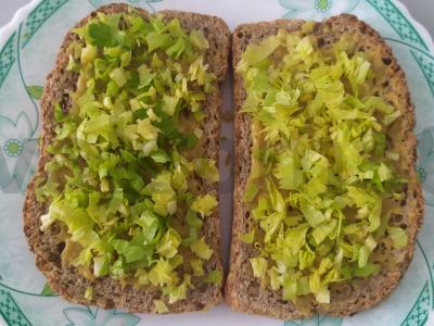 Rytinis sumuštinis su vištienos kepenėlėmis Žingsnis 2