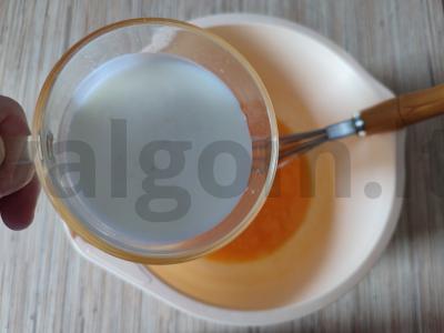 Šokoladiniai-vaniliniai blynai su kefyru Žingsnis 4