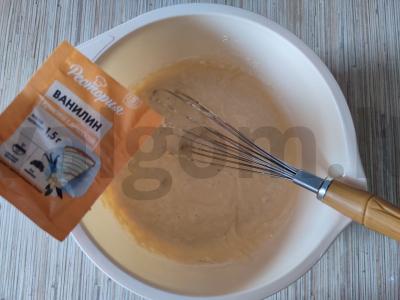 Šokoladiniai-vaniliniai blynai su kefyru Žingsnis 7