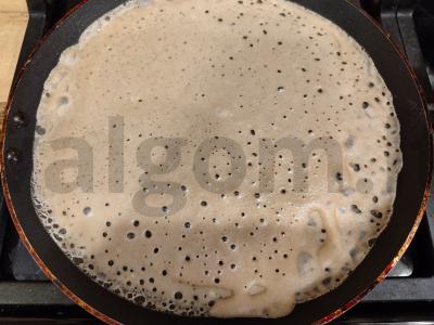 Šokoladiniai-vaniliniai blynai su kefyru Žingsnis 11