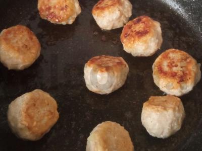 Mėsos kukuliai su ryžiais Žingsnis 4