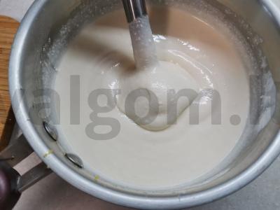 Abrikosų pyragas su varške Žingsnis 4