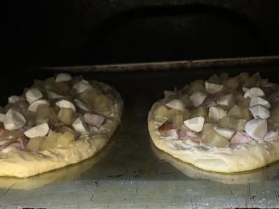 Ananasų pica „Dvynukai“ Žingsnis 9