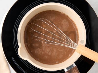 Šokoladinis naminis pudingas Žingsnis 4