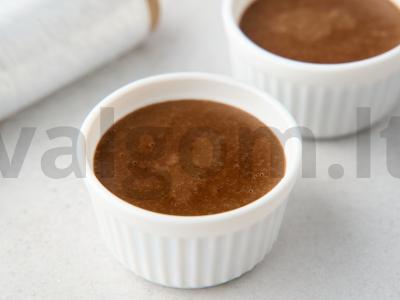 Šokoladinis naminis pudingas Žingsnis 6