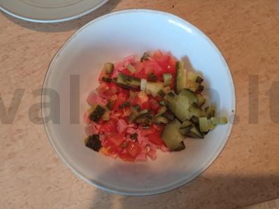 Pyragėliai su picos įdaru Žingsnis 3