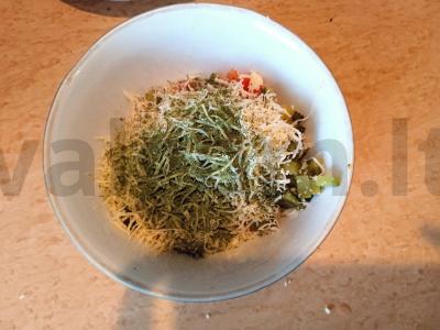 Pyragėliai su picos įdaru Žingsnis 5