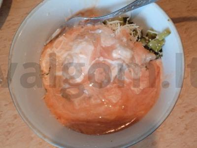 Pyragėliai su picos įdaru Žingsnis 9