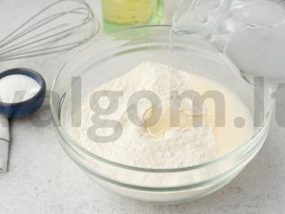 Plachinda su moliūgu Žingsnis 1