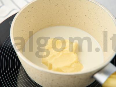 Japonų biskvitas Žingsnis 1