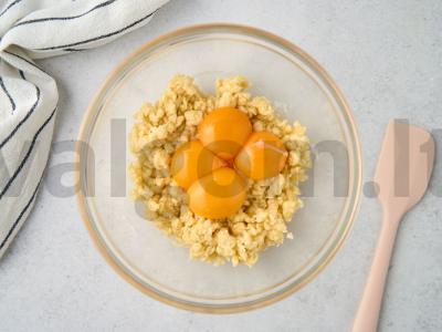 Japonų biskvitas Žingsnis 4