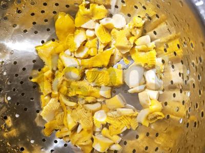 Omletas su voveraitėmis Žingsnis 1