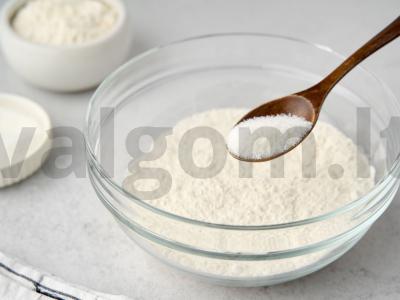 Pyragai su voveraitėmis Žingsnis 1