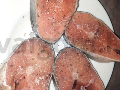 Keptos lašišos steikas Žingsnis 3