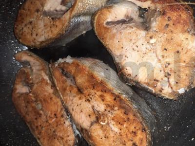 Keptos lašišos steikas Žingsnis 4