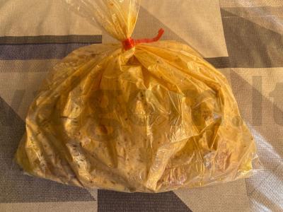 Bulvės ir vištienos blauzdelės česnako-grietinės padaže Žingsnis 6