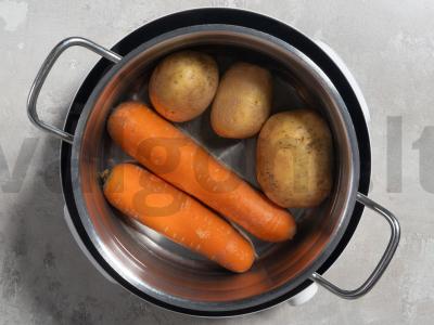 Rulėtas a la „Silkė po šubą“ Žingsnis 2