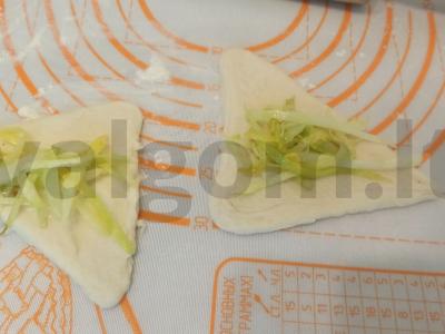 Kibinai su kepta kopūstų įdaru Žingsnis 2