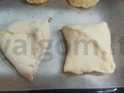 Kibinai su kepta kopūstų įdaru Žingsnis 3