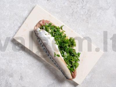 Skumbrė su citrina ir svogūnu Žingsnis 6