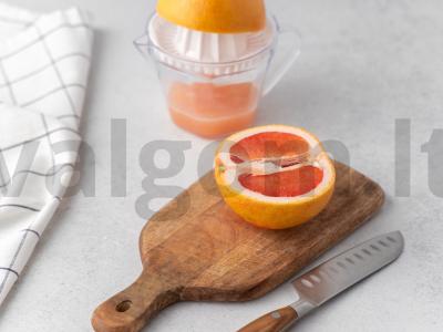 Greipfrutų limonadas Žingsnis 1