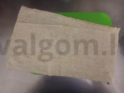 Rulonas „Rudens spalvos“ Žingsnis 1