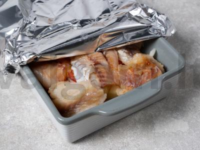 Bulvės su žuvimi orkaitėje Žingsnis 10