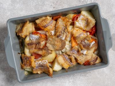 Bulvės su žuvimi orkaitėje Žingsnis 11