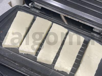 Užkandis „Kanapė su halumi“ Žingsnis 2