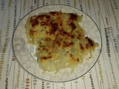 Vištienos filė svogūnų apvalkale po sūrio plutele pagrindine nuotrauka