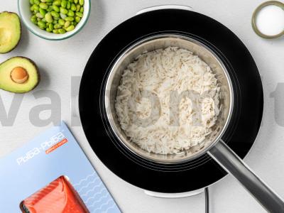 Poke dubuo su upėtakiu Žingsnis 1