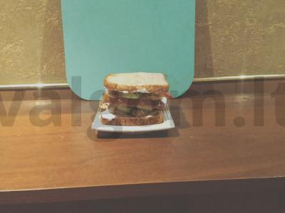 Karštas sumuštinis su vištiena ir graikišku jogurtu Žingsnis 6