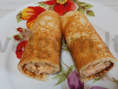 Blynai su silpnai sūdyta upėtakiu ir menkių ikrais pagrindine nuotrauka