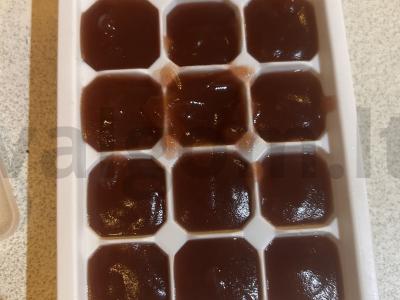 Namų marmeladas su uogų tyrė Žingsnis 3