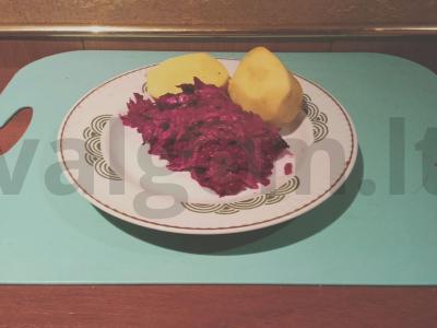 Borsčas su jautiena pietums Žingsnis 2