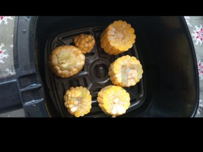 Kukurūza, kepta oro grilyje Žingsnis 3