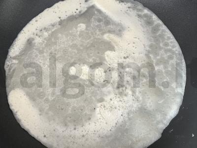 Vegetariški blynai su įdaru Žingsnis 4