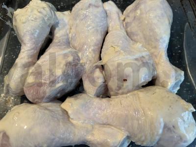 Vištienos blauzdelės garstyčių ir česnako marinate Žingsnis 4