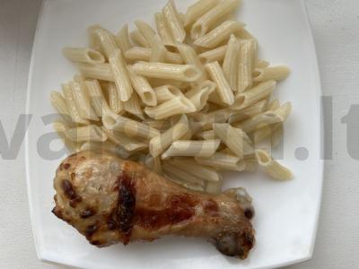 Vištienos blauzdelės garstyčių ir česnako marinate pagrindine nuotrauka