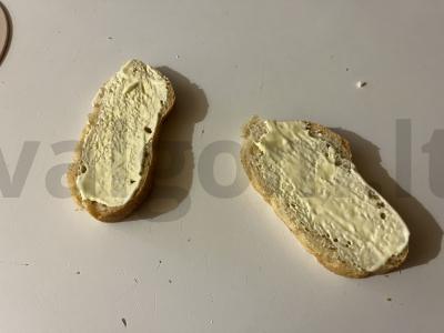 Skani sumuštinis folijoje su dešrainių sūriu Žingsnis 4