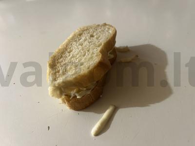 Skani sumuštinis folijoje su dešrainių sūriu Žingsnis 6