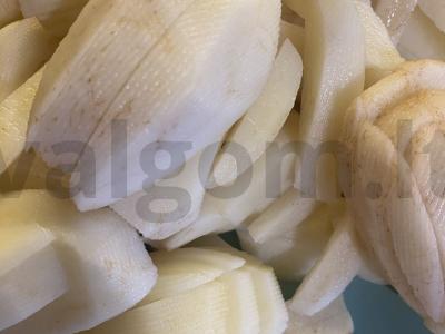 Kepta bulvė su pievagrybiais Žingsnis 3