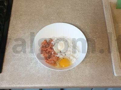 Lašišų kotletai su ryžiais ir krapais Žingsnis 2